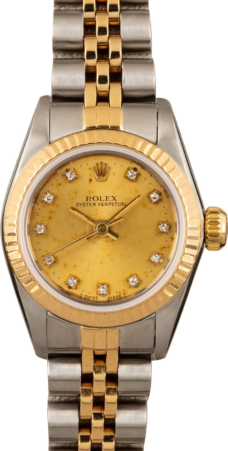 Buy Used Rolex Lady Oyster Perpetual Bob S Watches Sku 1394 X