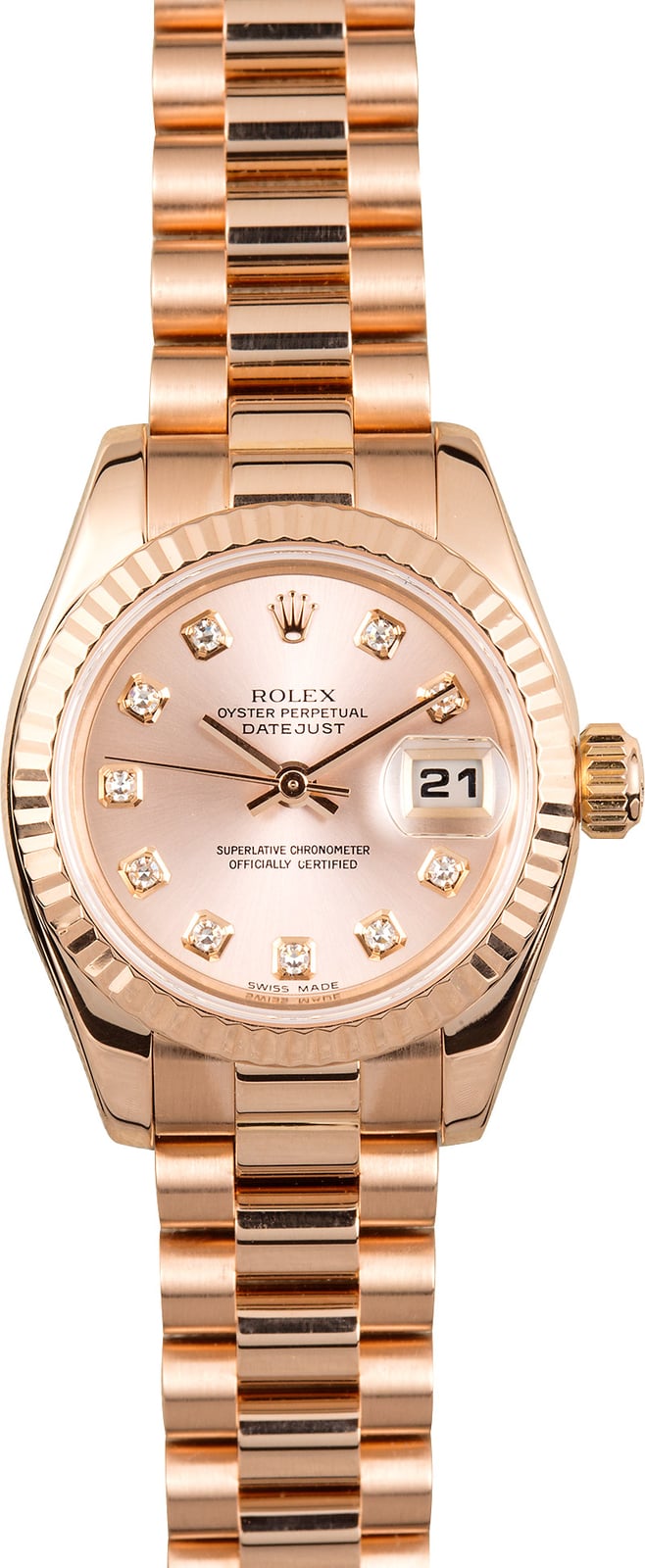 Rolex Rose Gold Watch