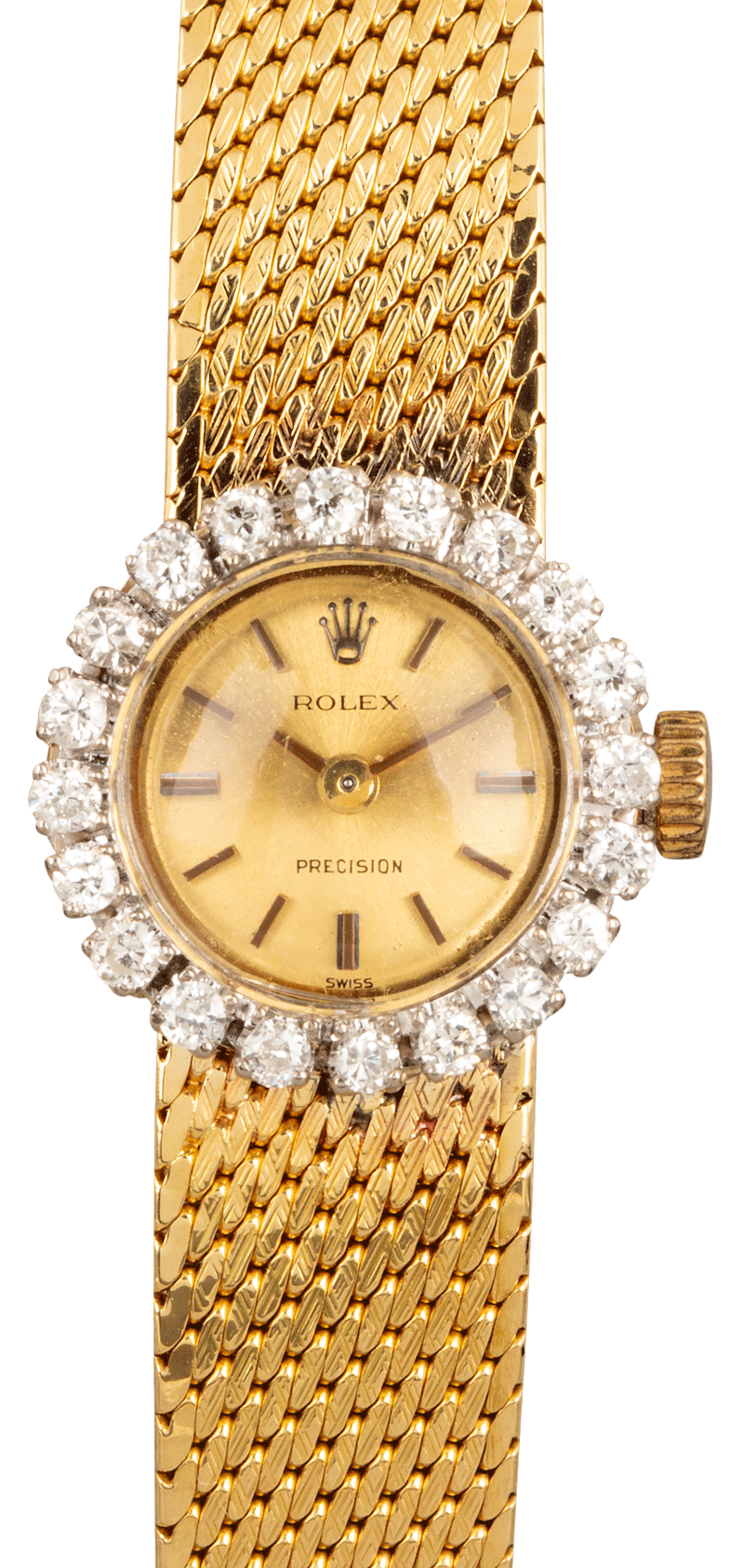 rolex diamond cocktail watch