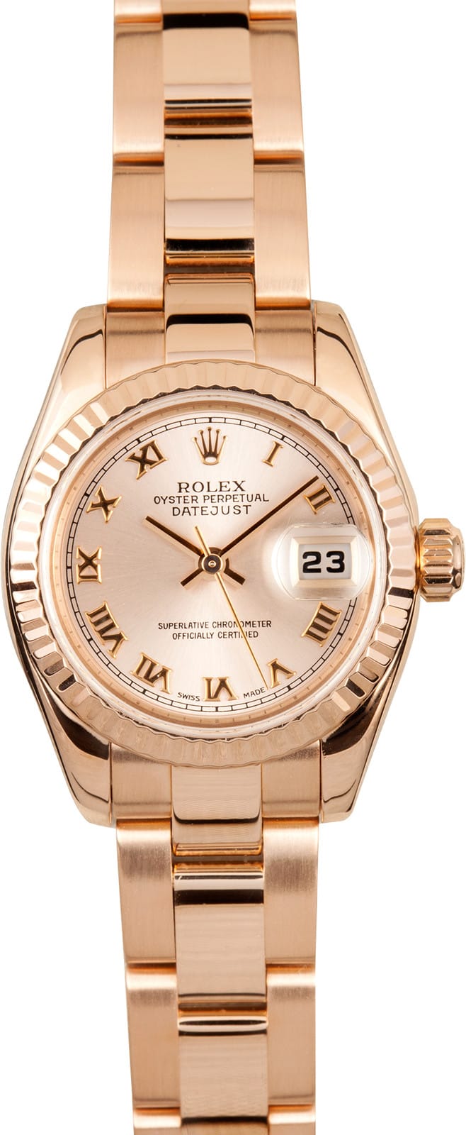 Ladies Rolex Rose Gold 179175 - Save up to 50% on Authentic Rolex at Bobs