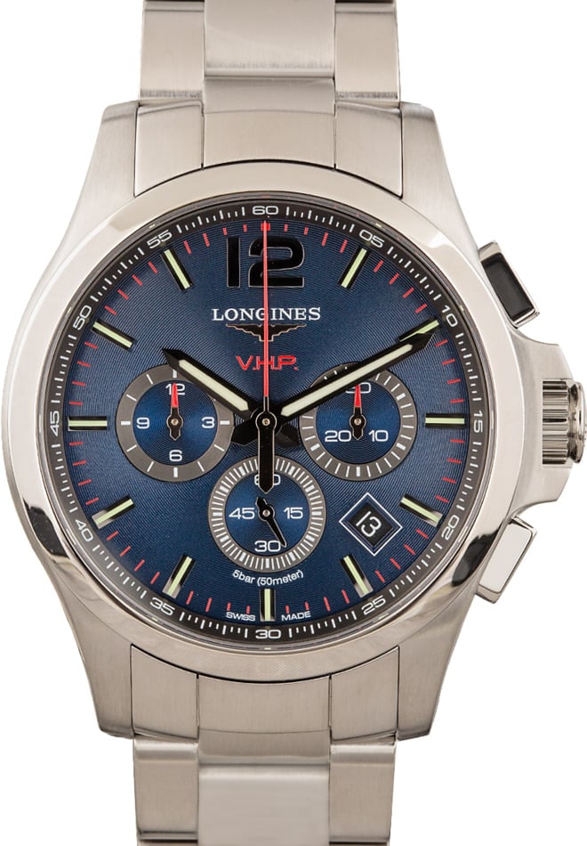 Buy Longines Conquest L3.727.4.96.6 | Bob's Watches - Sku: L37274966