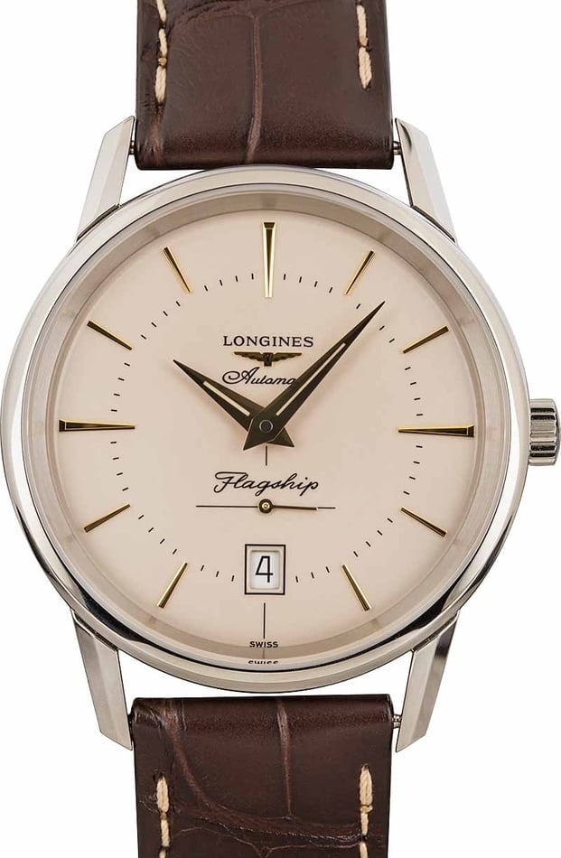 Buy Longines Heritage L4.795.4.78.2 Bob s Watches Sku L47954782