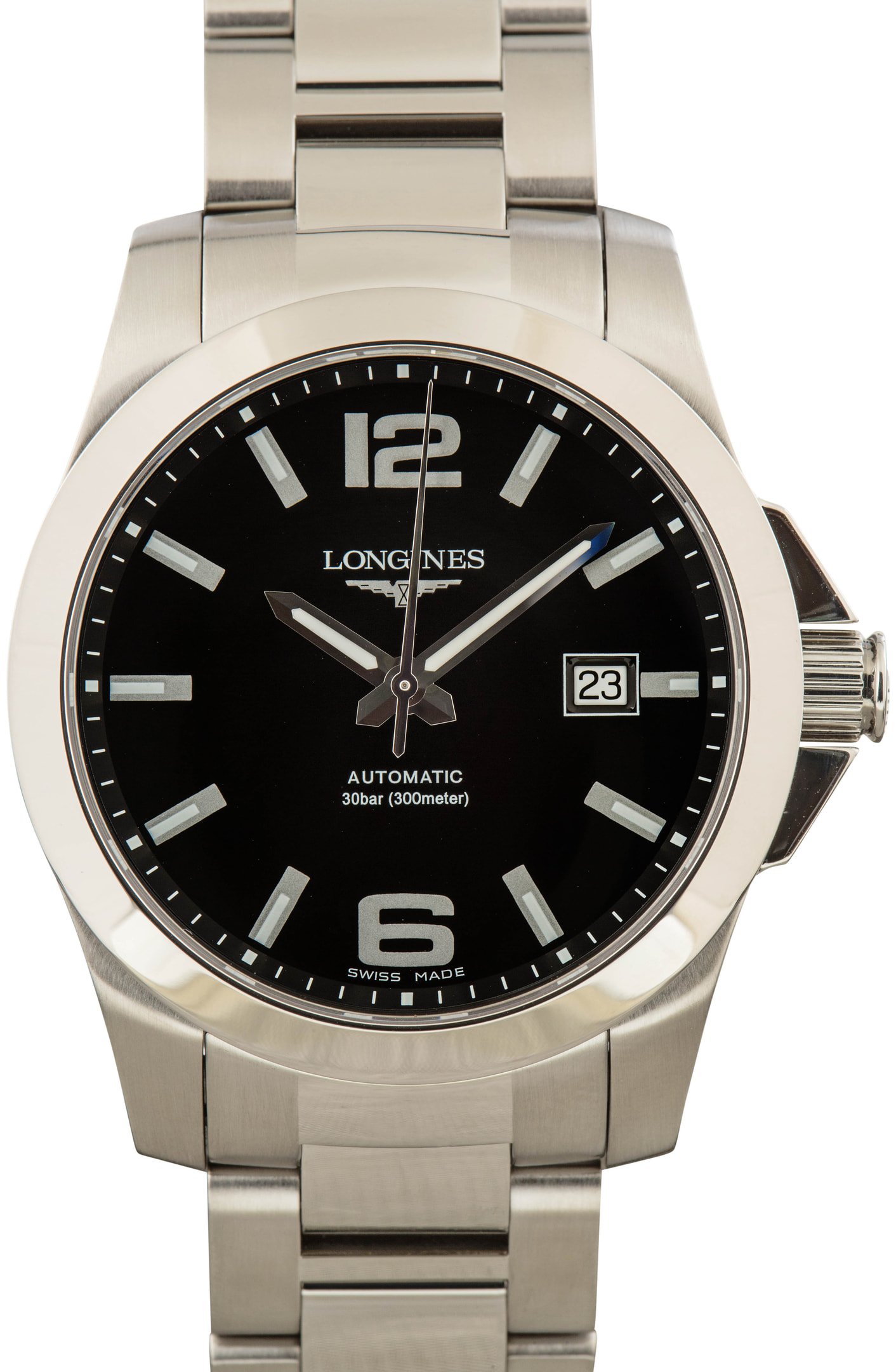 Buy Longines Conquest L3.777.4.58.6 | Bob's Watches - Sku: L37774586