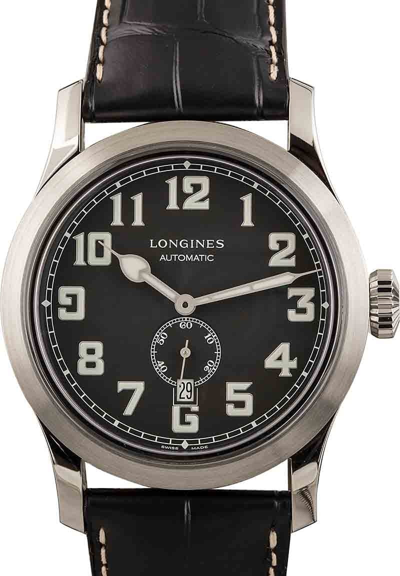 Buy Longines Heritage L2.811.4.53.0 | Bob's Watches - Sku: L28114530