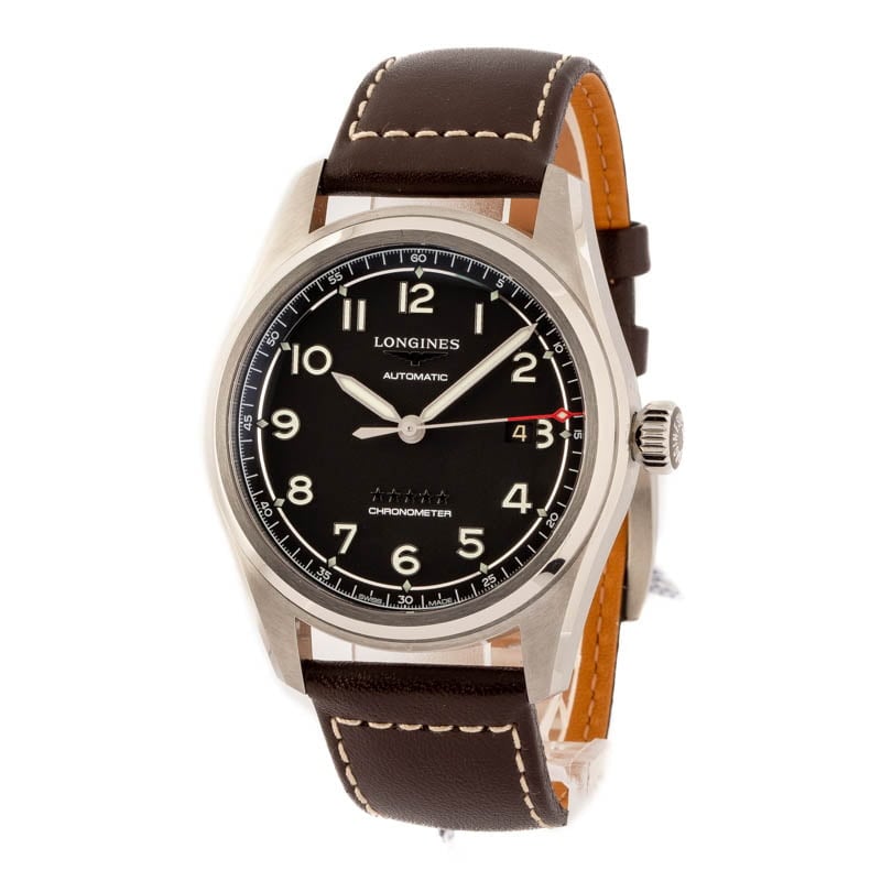 Buy Longines Spirit L3.811.4.53.0 | Bob's Watches - Sku: L38114530