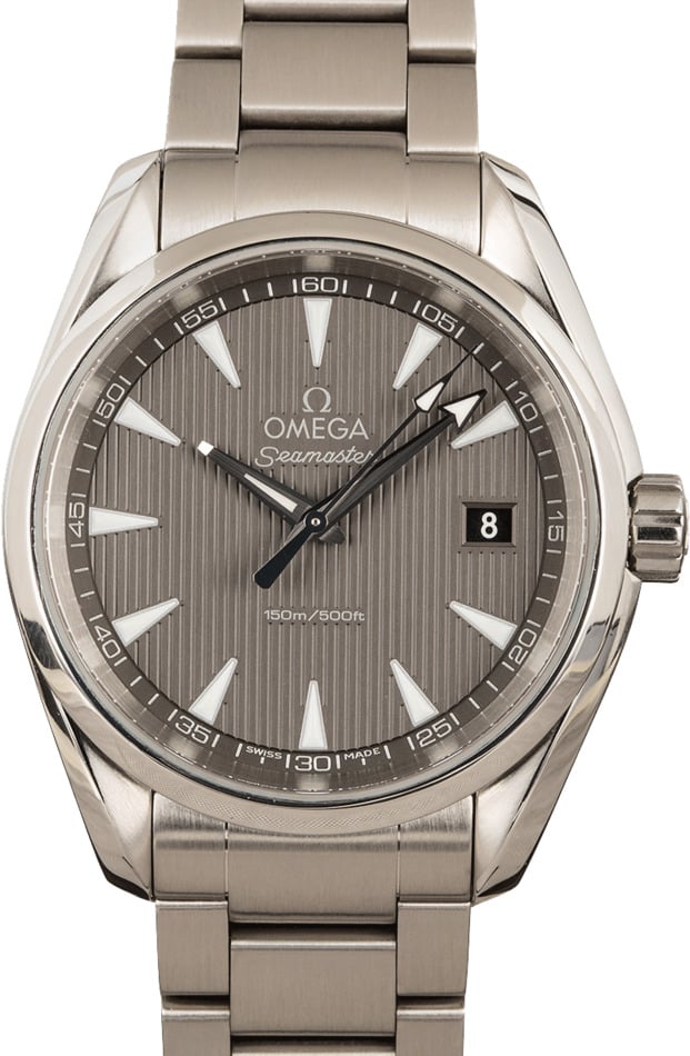 Omega seamaster outlet aqua terra quartz