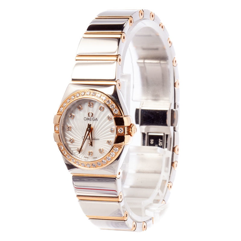 Omega Constellation White Supernova Diamond Dial