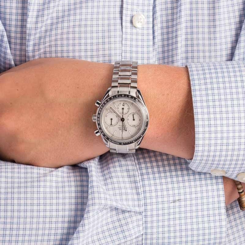 Omega Speedmaster Racing Silver Dial