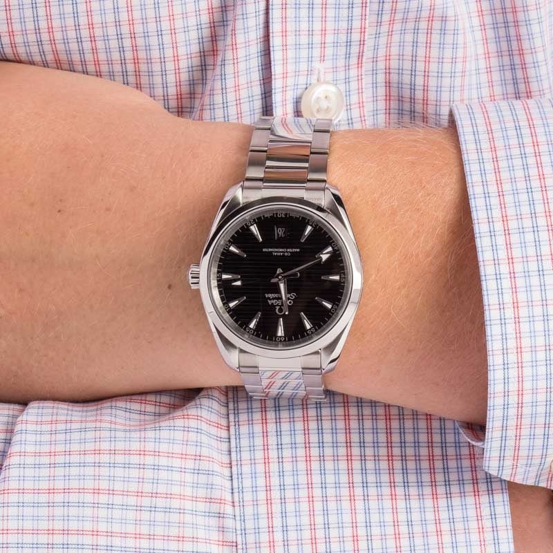 Pre-Owned Omega Seamaster Black Dial