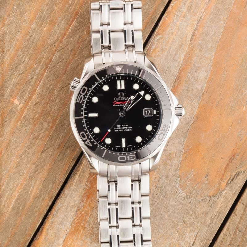 Pre-owned Omega Seamaster Diver 300M 41MM Stainless Steel