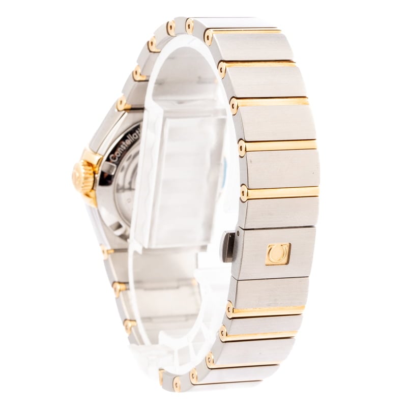 Ladies Omega Constellation Champagne Supernova Dial