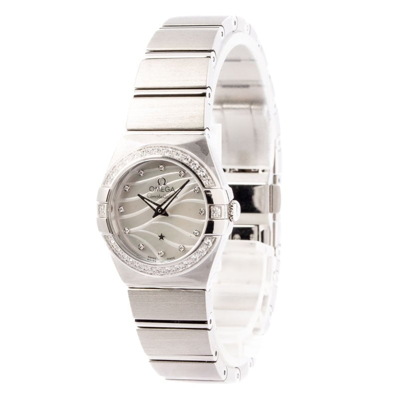 Ladies Omega Constellation Diamond Bezel & Dial