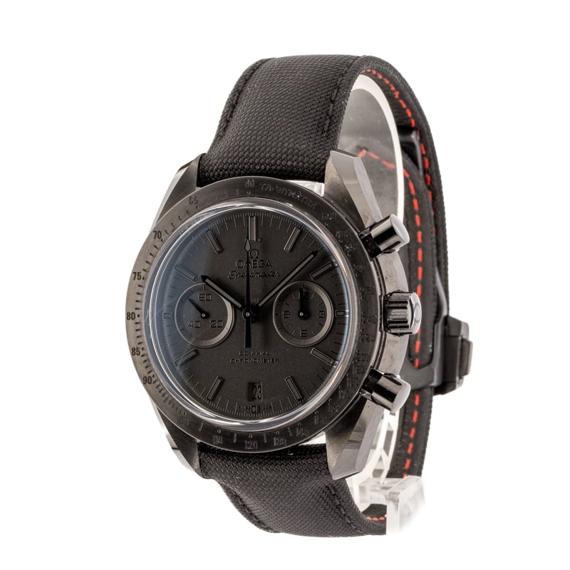 Speedmaster Moonwatch Black Nylon Omega Men's Watch