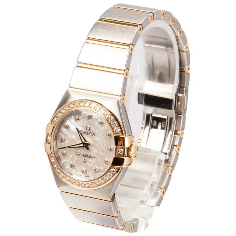 Omega Constellation Two Tone Mother of Pearl