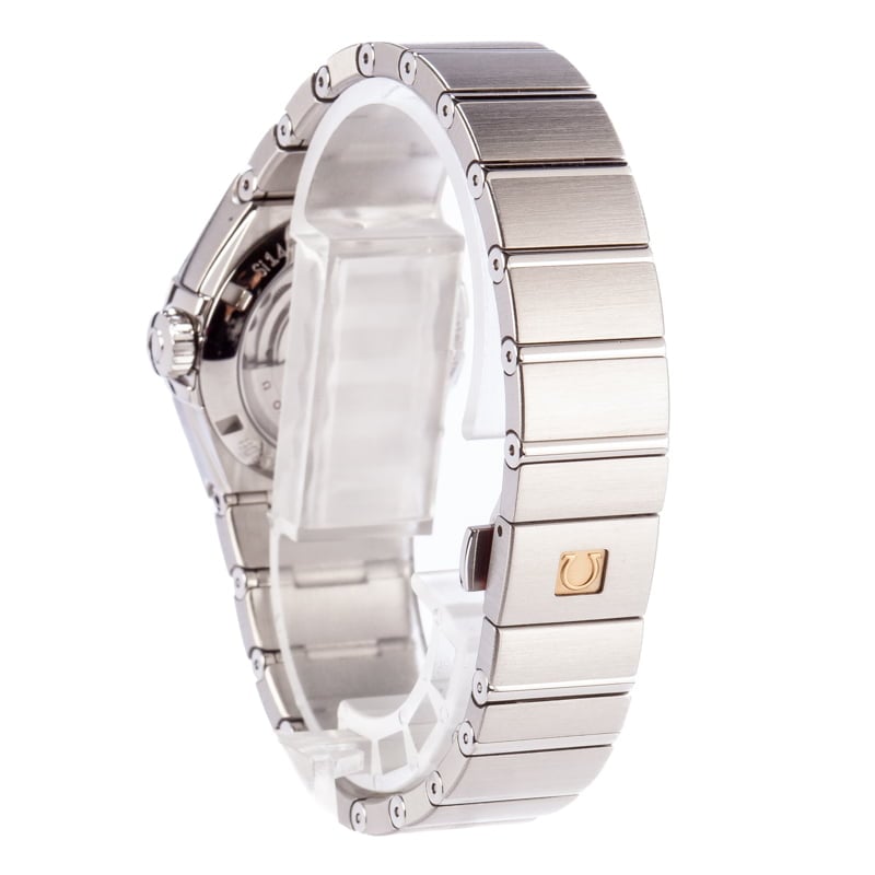 Ladies Omega Constellation Feathered Diamond Dial