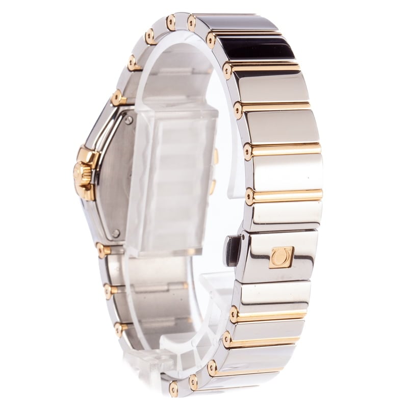 Omega Constellation Mother of Pearl Diamond Dial & Bezel