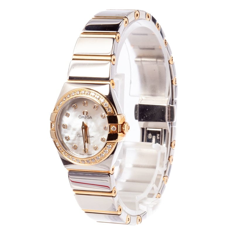 Womens Omega Constellation Steel & Gold