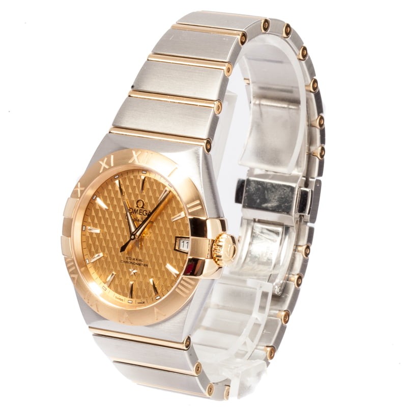 Omega Constellation Yellow Gold & Steel