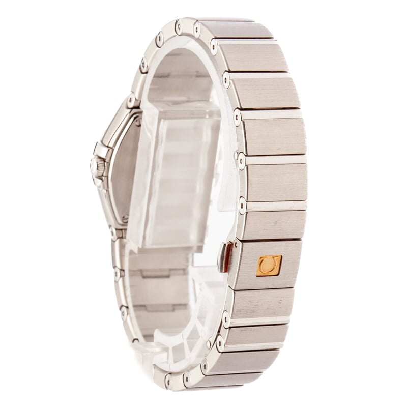 Womens Omega Constellation Stainless Steel Quartz