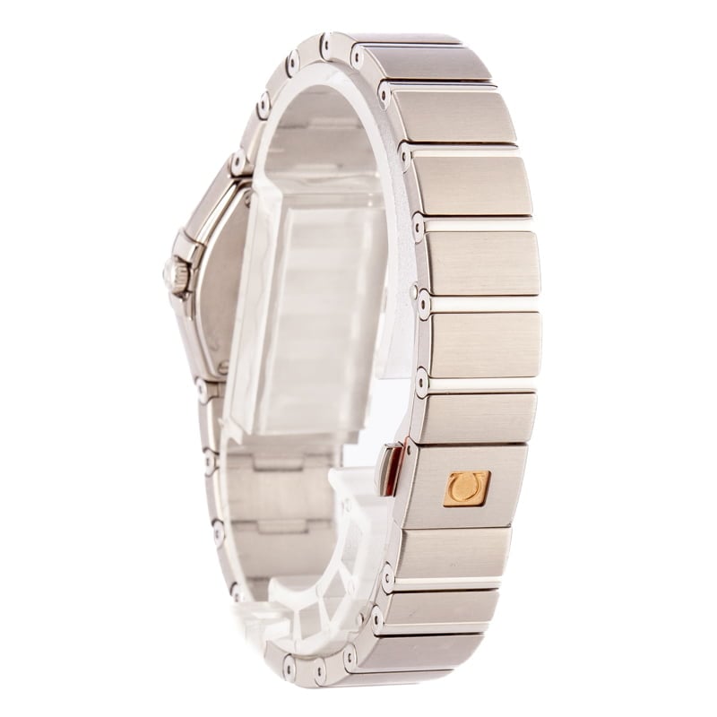 Womens Omega Constellation Wavy Diamond Dial