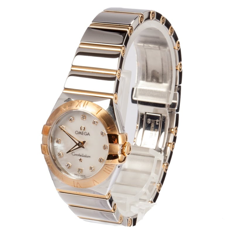 Lady Omega Constellation Diamond Dial