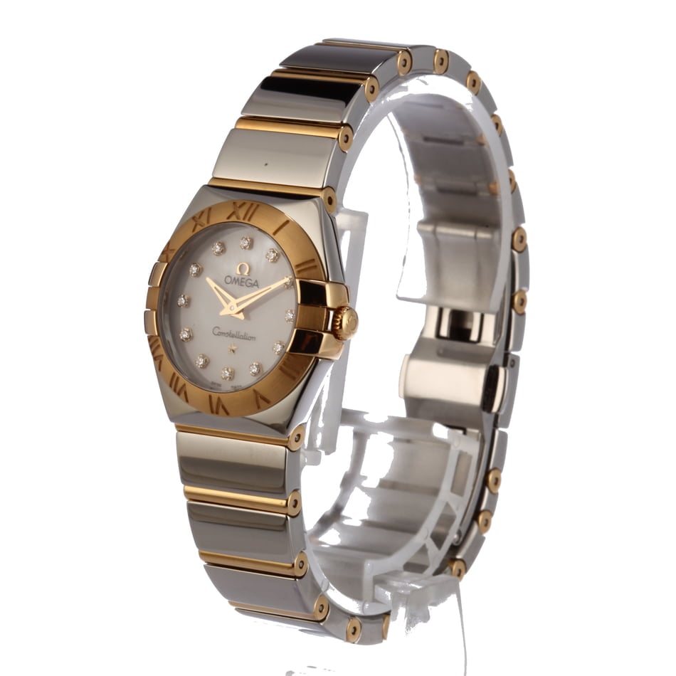 Omega Constellation Watch Two Tone