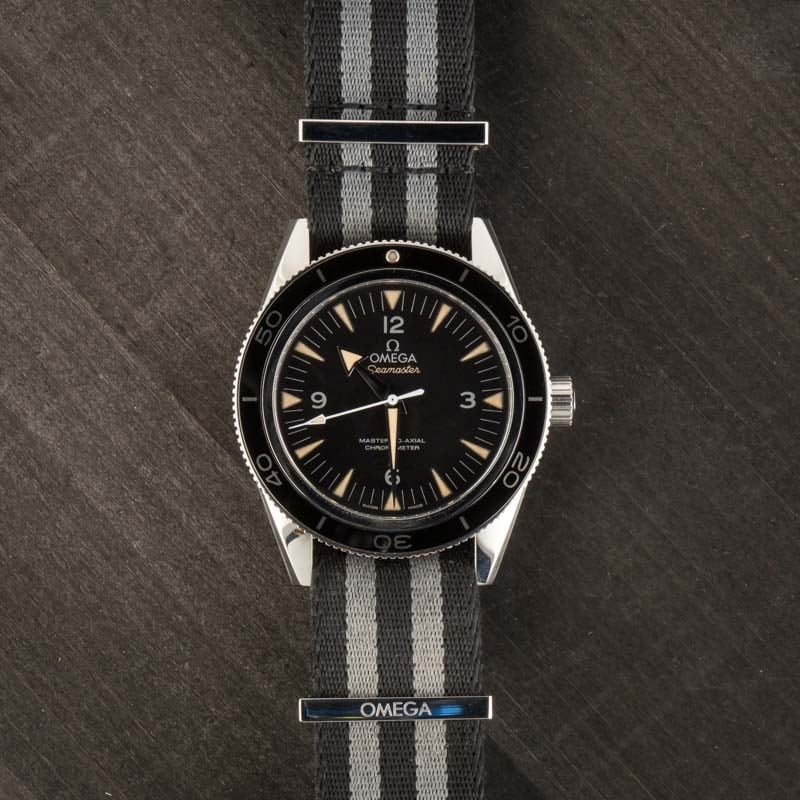 Pre-Owned Omega Seamaster 300 Master Co-Axial Black Dial