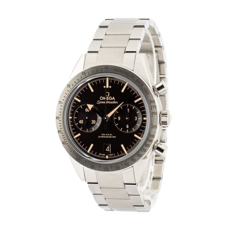 Pre-Owned Omega Speedmaster 57 Black Dial