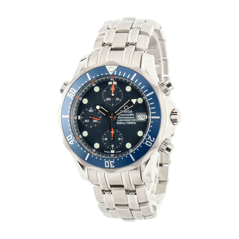 Omega Seamaster James Bond Steel Blue Dial