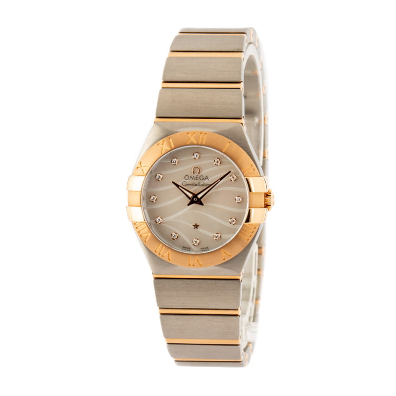 Omega Constellation Two Tone Diamond Model