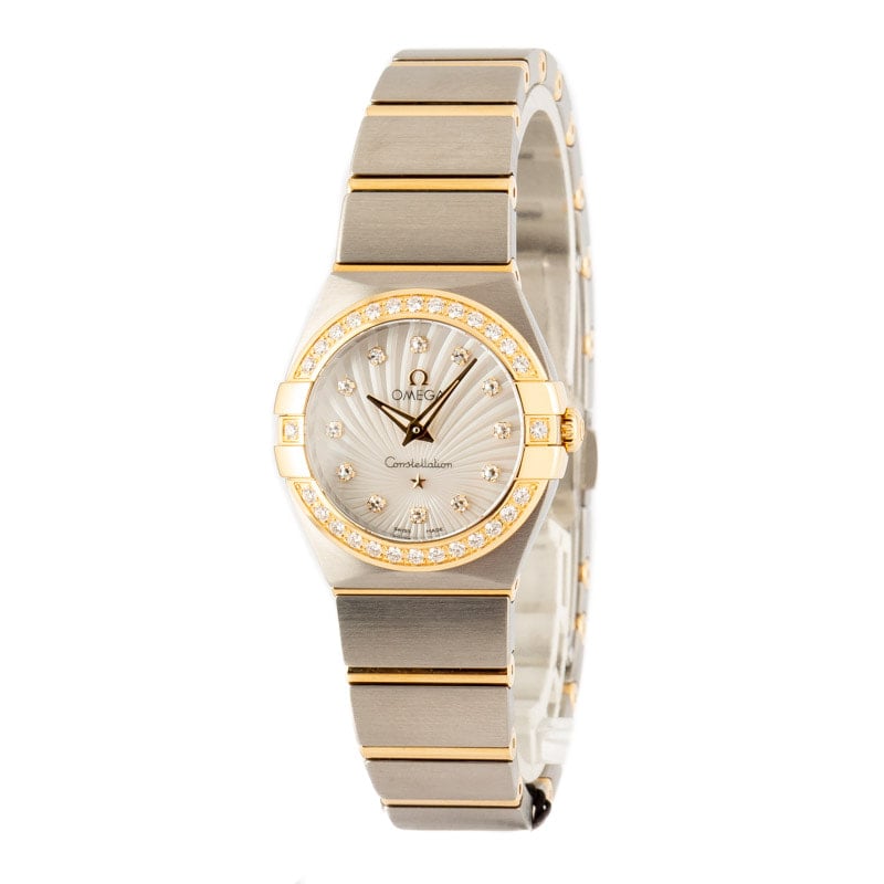 Omega Constellation Diamond Supernova Mother of Pearl Dial