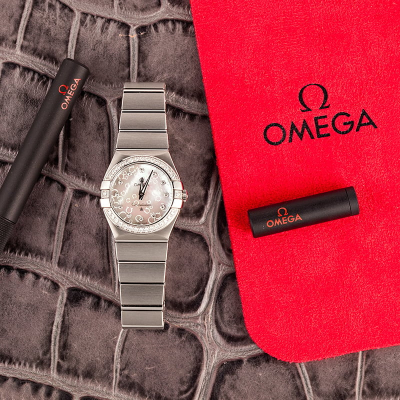 Omega Constellation Diamond Dial & Bezel