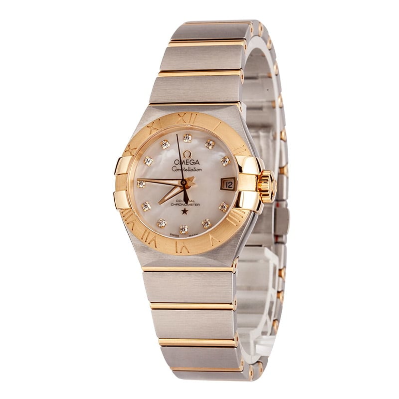 Omega Constellation Steel & Yellow Gold