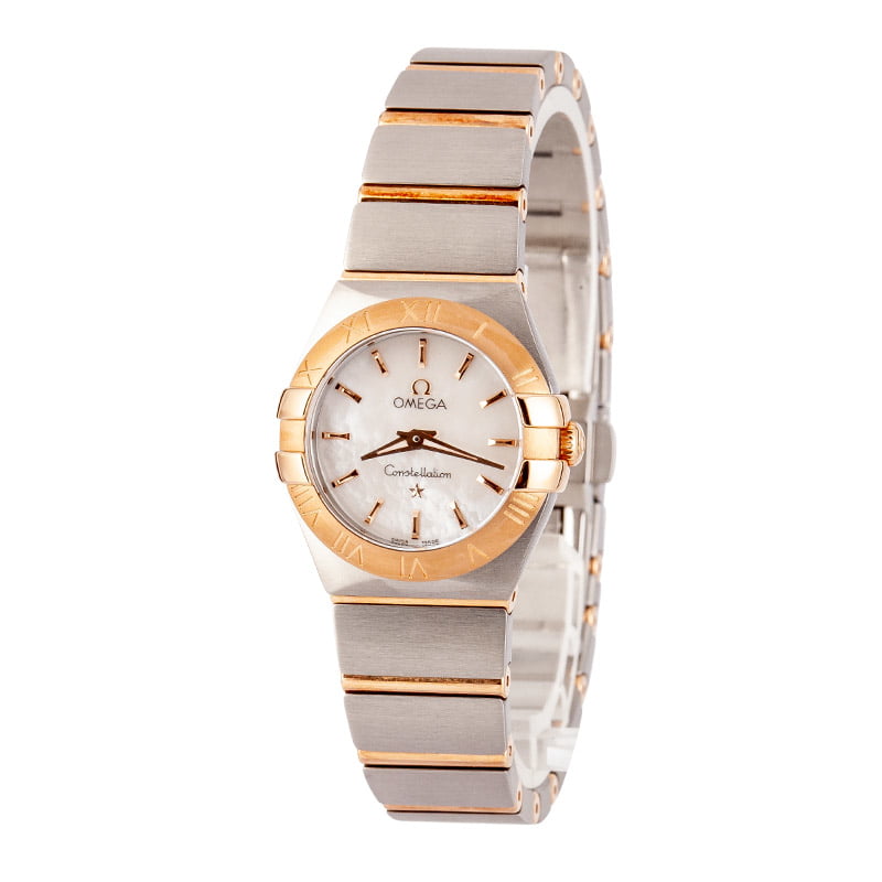 Omega Constellation Steel & Gold Quartz