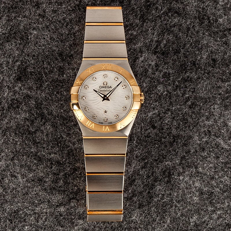 Ladies Omega Constellation Diamond Dial