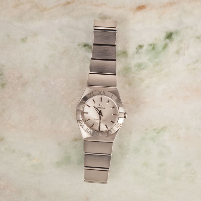 Omega Constellation Quartz Roman Bezel