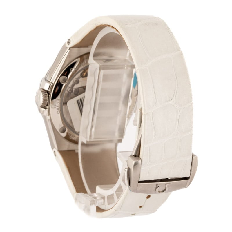 Omega Constellation Mother of Pearl Supernova Diamond Dial & Bezel