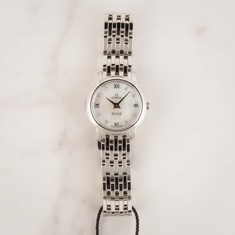 Womens Omega De Ville Prestige Diamond Dial