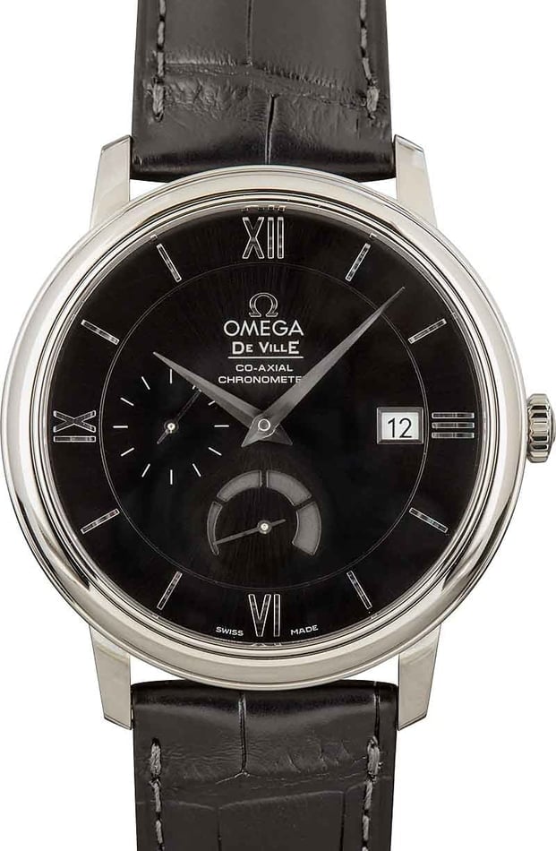 Omega de ville online black dial