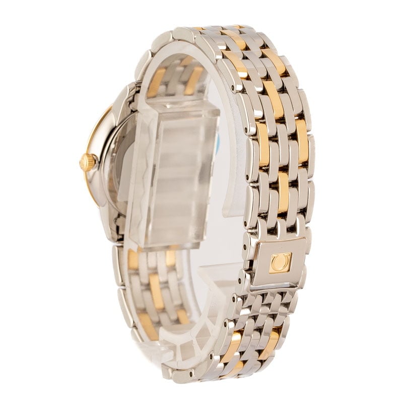 Ladies Omega De Ville Prestige Steel & 18k Yellow Gold