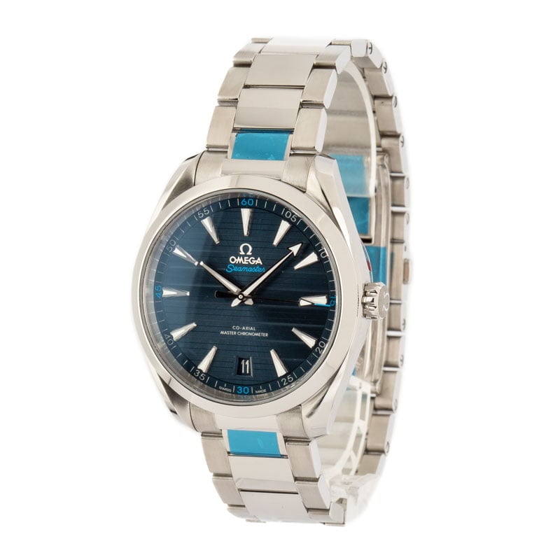 Omega Seamaster Blue Teak Dial