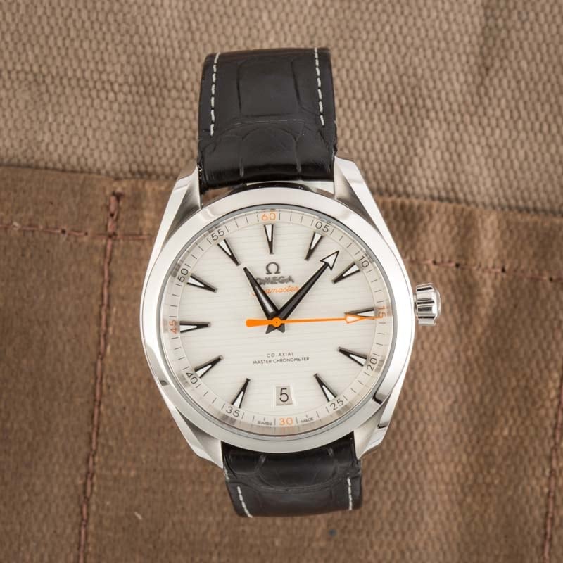 Omega Seamaster Aqua Terra Horizontal Teak Dial 1