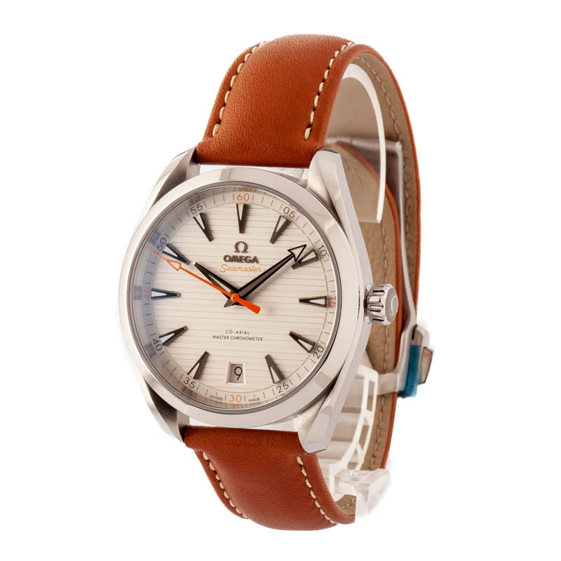 Omega Seamaster Aqua Terra Horizontal Teak Dial