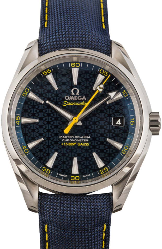 Omega seamaster aqua terra 150m james bond hotsell limited edition