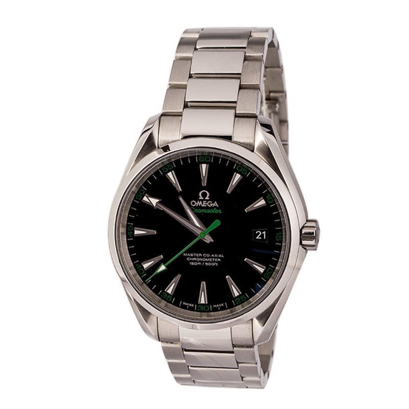 PreOwned Omega Seamaster Aqua Terra Golf Edition