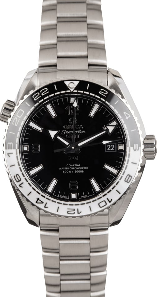 Omega Seamaster Planet Ocean GMT Bob s Watches Item 125085