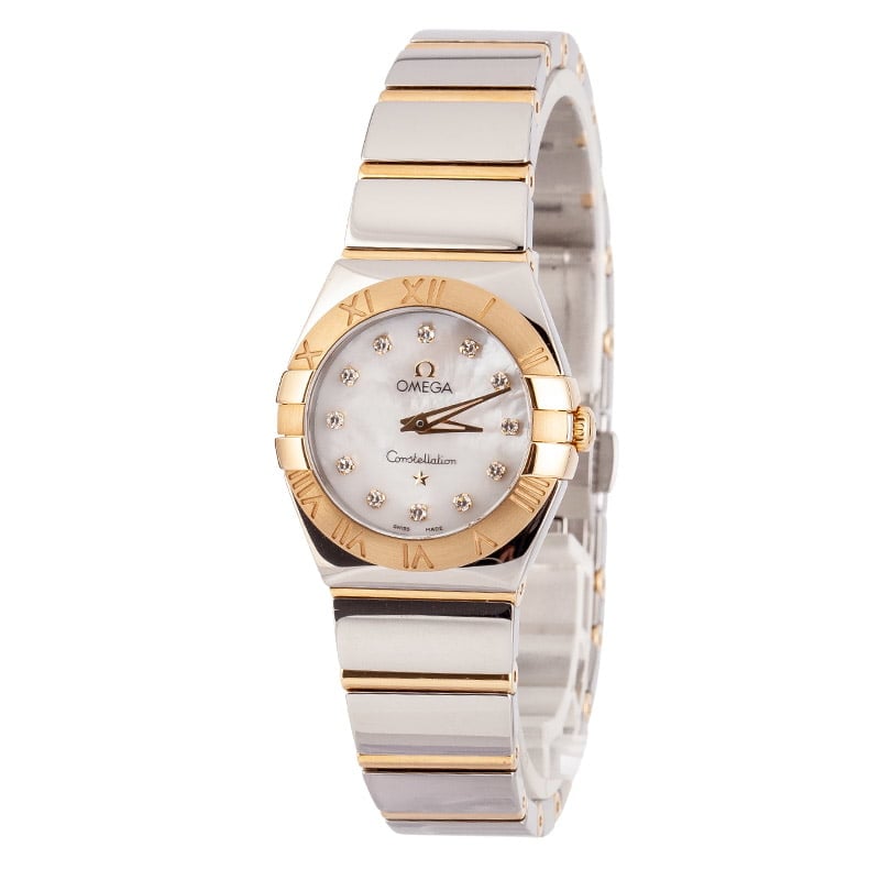 Omega Constellation Watch Two Tone