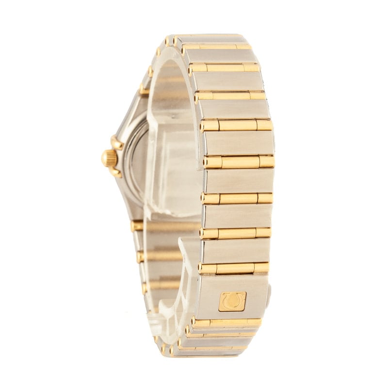 Lady Omega Constellation Diamond Dial Two Tone