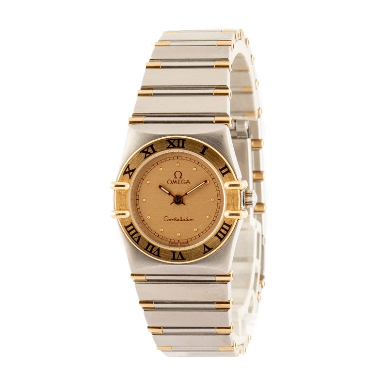 Pre-owned Ladies Omega Constellation Champagne Dial