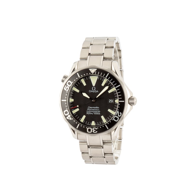 Used Omega Seamaster 41MM Black Dial